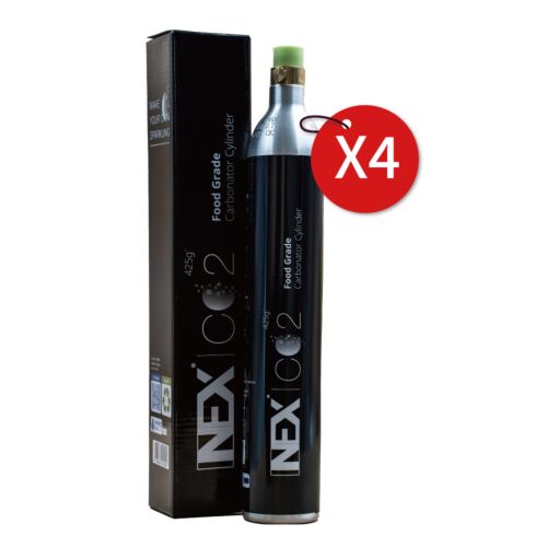 NEX 425g CO2 二氧化碳氣樽 x4 特別優惠組合裝